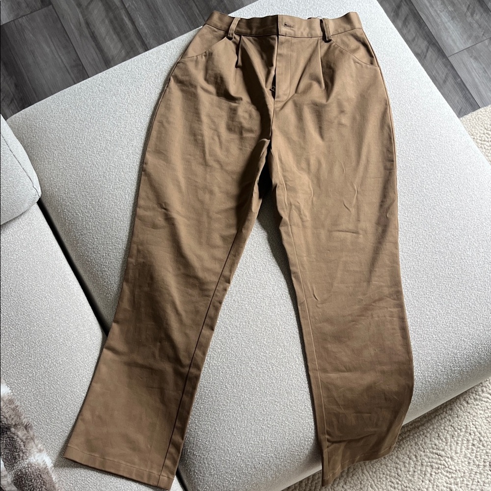 Casual Brown Pants